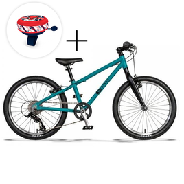 Superlekki rower dla dzieci KUbikes 20s Turkusowy