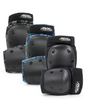 REKD Youth Heavy Duty Double Pad Set S Negru