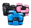 SFR Youth Ramp Triple Pad Protector Set negru și roz