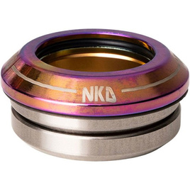 Rudders integrate pentru NKD Pro Steel Stunt Scooter Headset Rainbow 1 1/8 "