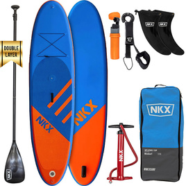 SUP gonflabilă bord turing NKX Windsurf Orange-albastru 11'0