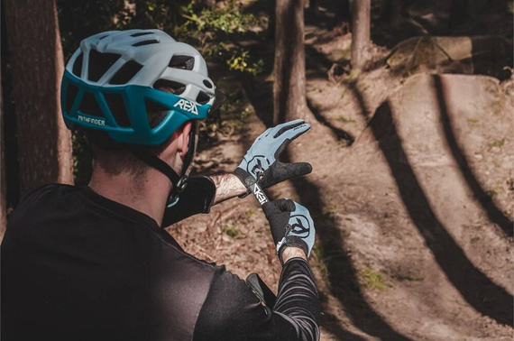 Rękawice Na Rower REKD Status Gloves S Niebieskie