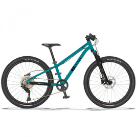 Lekki rower dla dzieci KUbikes 24S DISC Turkus