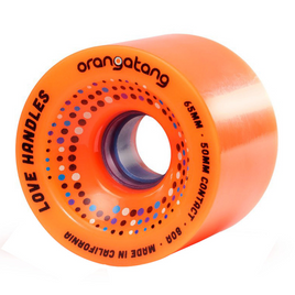 Orangatang Love Mânere Longboard Roți Orange 65mm 80A