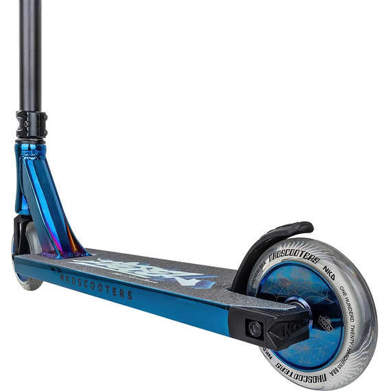 NKD Diesel Stunt Scooter negru și albastru 87 cm