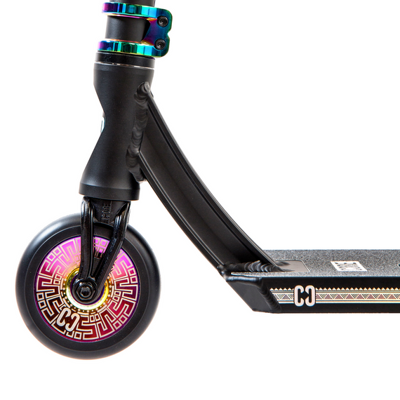 Trotinetă Freestyle CORE CL1 Complete Stunt Scooter Negru-Neochrome înălțime 85 cm