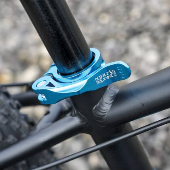 Superlekki rower dla dzieci KUbikes 20S DISC Turkusowo-Czerwony