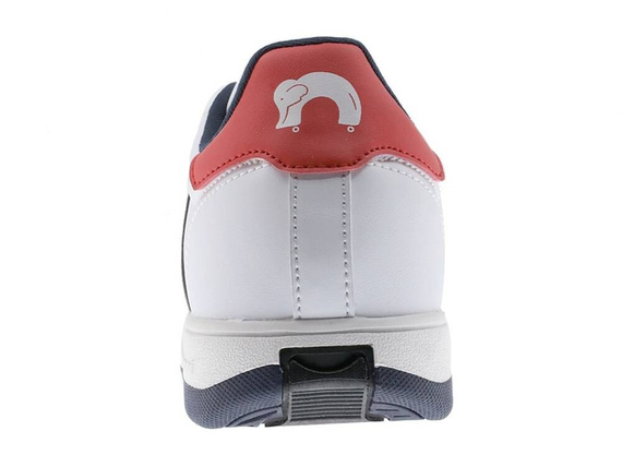 Pantofi Breezy Rollers Classic alb-verde-roșu