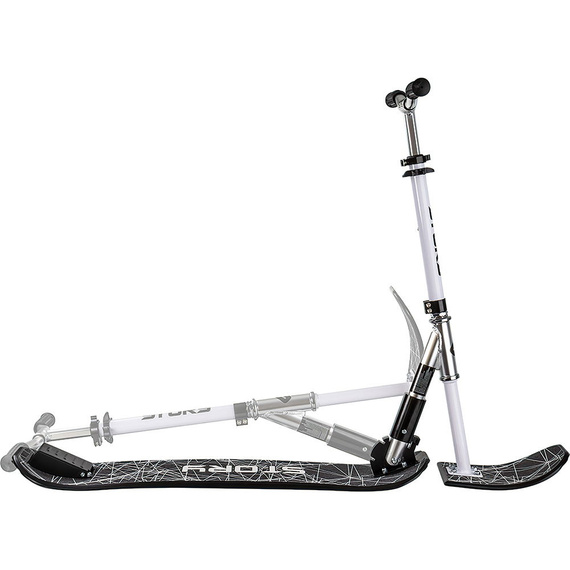 Story Deluxe Snow Scooter Alb și negru 83-94 cm