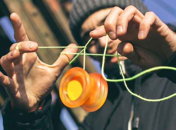 Yoyo pentru avansat YoYoFactory Replay PRO Aqua Marble