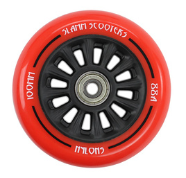 Slamm Nylon Core Roată roșie 100 mm (1 buc) roată scuter.)