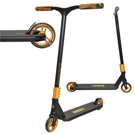 NKD RIZZ Stunt Scooter negru și auriu 88 cm
