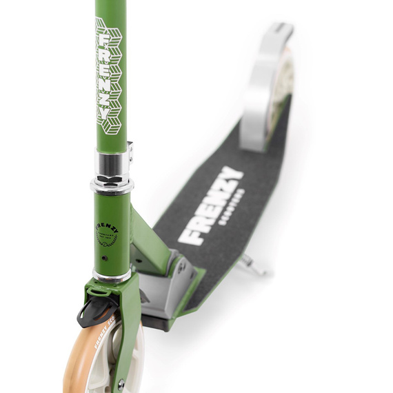 Frenzy 205mm frână dublă V4 Scooter urban recreațional verde