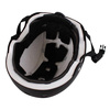NKX Brain Saver Skateboard Helmet Black Skull