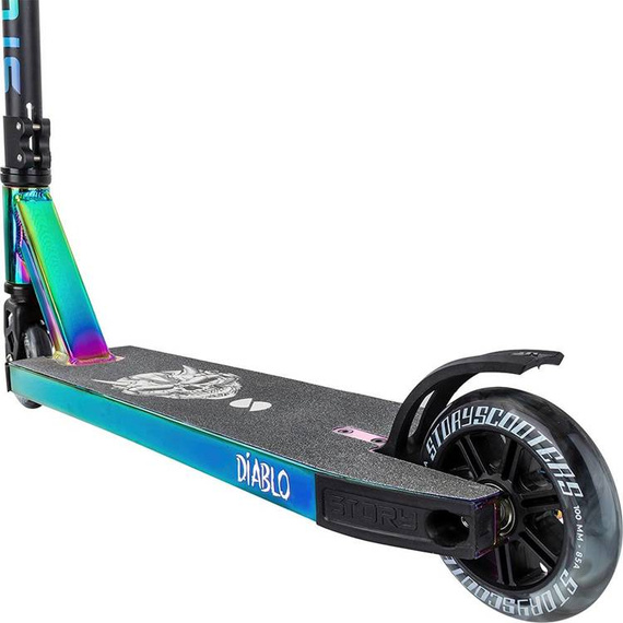 Story Diablo Rainbow Scooter de înaltă performanță. 78 cm