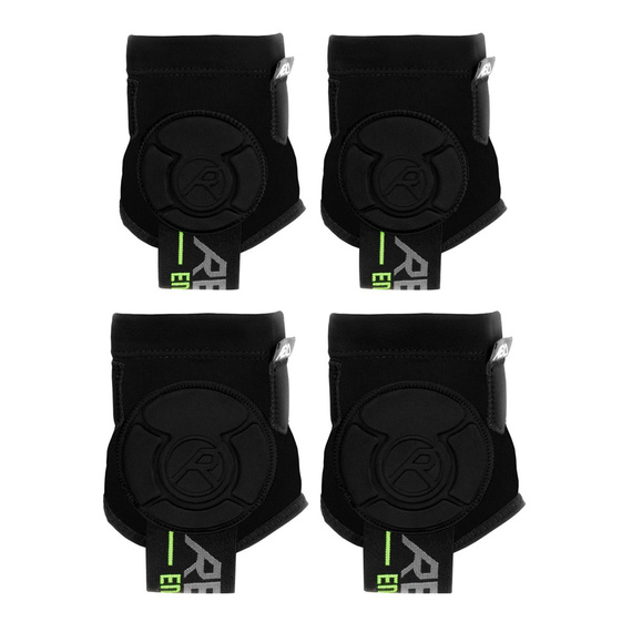 REKD Energy Covert Ankle Guards Negru
