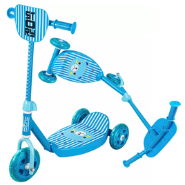 Story Mini Kids scuter de transport albastru wys. 64 cm