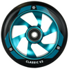 Union Classic V2 Pro Scooter Roată Negru Turcoaz Metalizat 110 mm