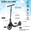 STORY City Ride scuter pentru adulți Negru