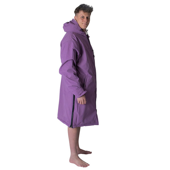Poncho Poncho Jacket Story Change Robe Baby Purple Blackberry