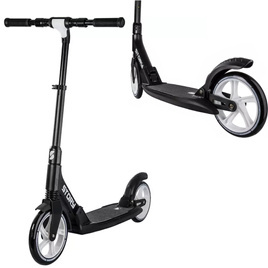 Scuter de transport cu suspensie Story Metro Black