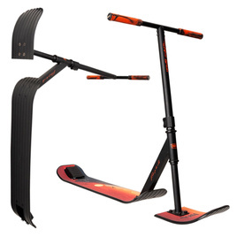 NKD SNOW Stunt Scooter negru și roșu wys. 82 cm