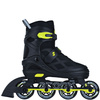Story Midnight Adjustable Inline Skates negru și galben