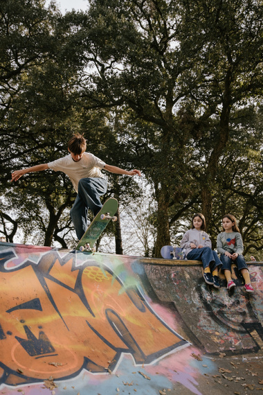 Skateboard pentru copii Trucuri MIDI Monștri 7.75"