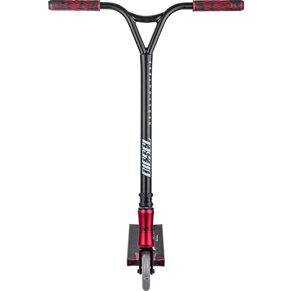NKD Diesel Stunt Scooter roșu/negru 87 cm