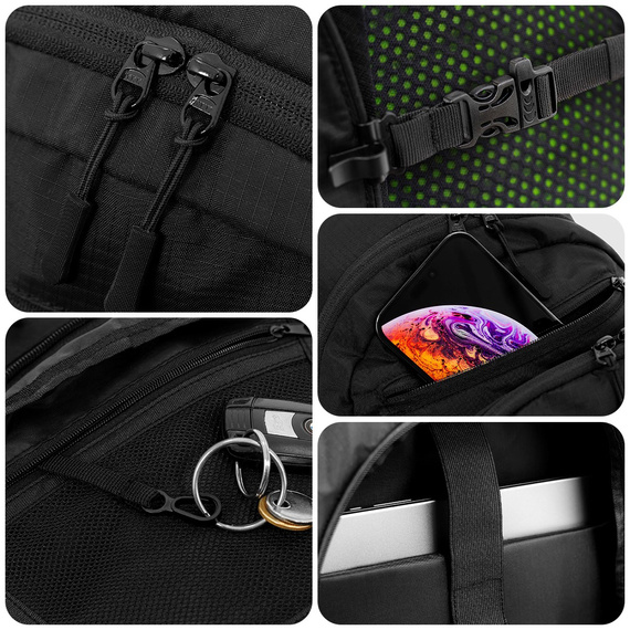 Rucsac REKD Energy Guardian Negru 18 L