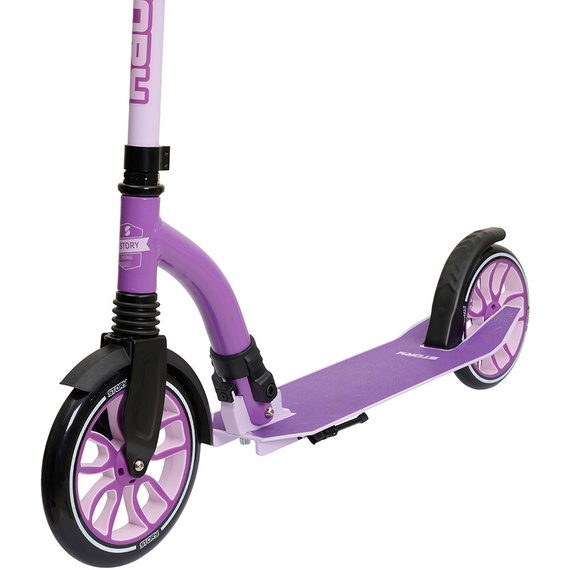 Transport urban Scooter Story Big Wheel Advanced Foldable Scooter Purple 230/200 mm