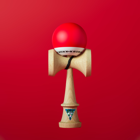 Kendama Krom POP Roșu