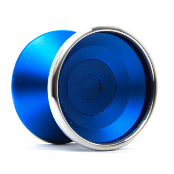Yoyo metalic pentru utilizatori avansați YoYoFactory BiMetal Blue