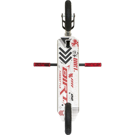 Off-road Story Dirt Freestyle Scooter negru și argintiu 89,9 cm