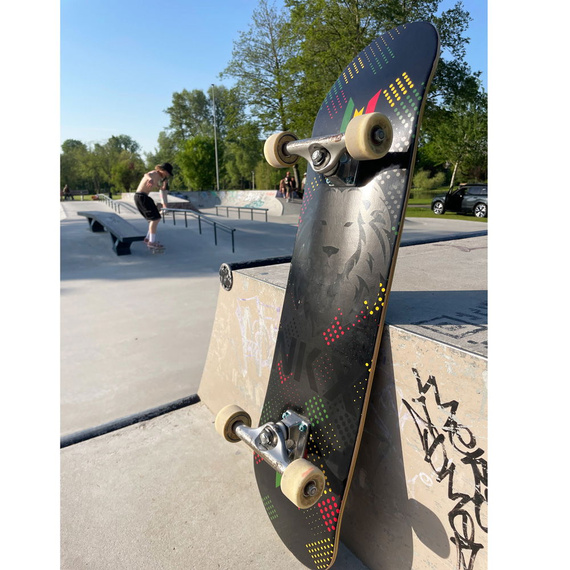 Skateboard complet NKX Rasta Royal Series Lion 8.25"