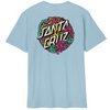SANTA CRUZ Dressen Rose Crew Two T-Shirt Albastru
