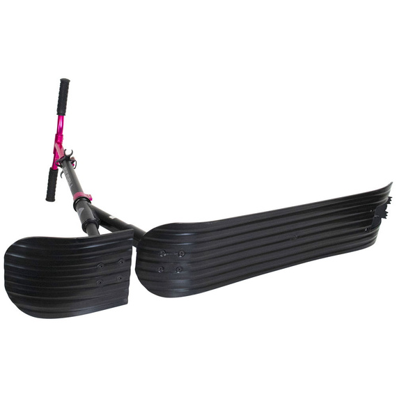 Story Deluxe Snow Scooter alb-roz 83-94 cm