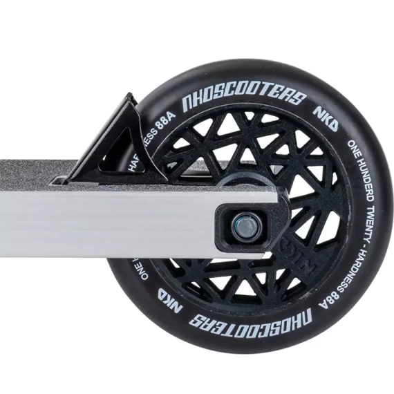 Scuter stradal din aluminiu de înaltă performanță. 93 cm Light NKD UFO Silver/Raw