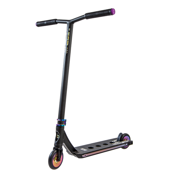 Trotinetă Freestyle CORE CL1 Complete Stunt Scooter Negru-Neochrome înălțime 85 cm