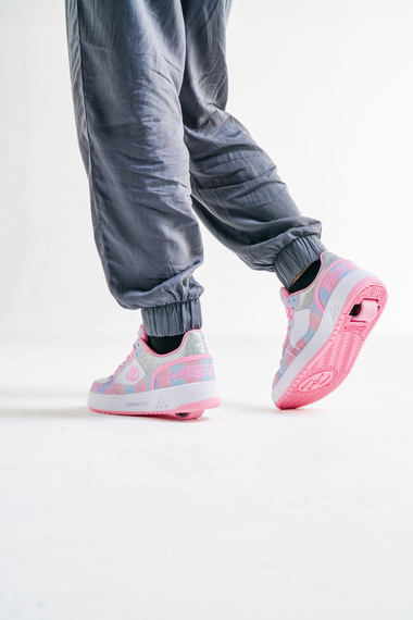 Heelys Rezerve Low pantofi Bright pink/White/Tanes