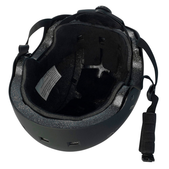 NKX Brain Saver Cască de skateboarding negru și auriu Pirate