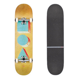Globe G1 D Stack skateboard albastru/portocaliu 7.75"