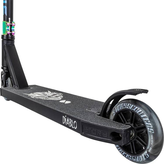Story Diablo Black Rainbow Scuter de înaltă performanță. 78 cm