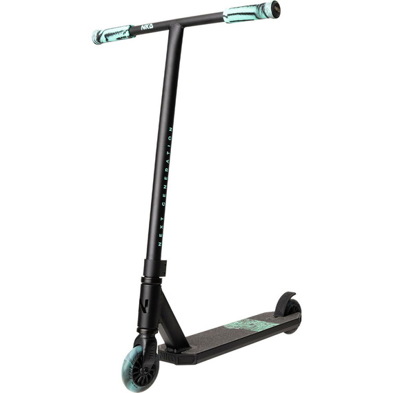 NKD Next Generation Black-Mint Aluminiu de înaltă performanță Scuter ușor pentru tineri piloți. 79,4 cm