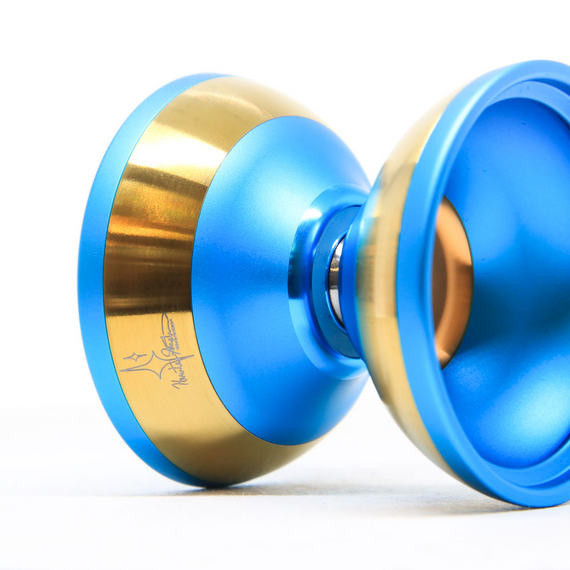 Yoyo pentru avansați YoYoFactory Starlight Blue-Gold