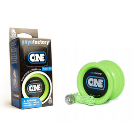 Yoyo pentru începători 2 rulmenți YoYoFactory ONE Verde