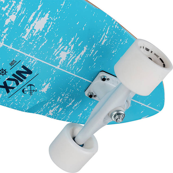 Surfskate Skateboard NKX Maverick Albastru 31"