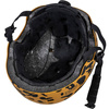 Cască de skateboarding NKX Brain Saver Leopard negru și maro