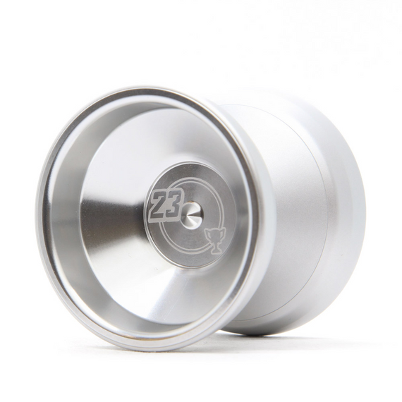 Yoyo pentru utilizatori avansați YoYoFactory Miracle Silver (jantă din aluminiu)
