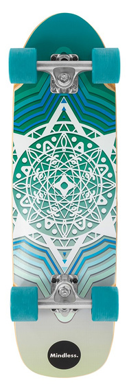 Skateboard Cruiser Mindless Drifter Turquoise 28"